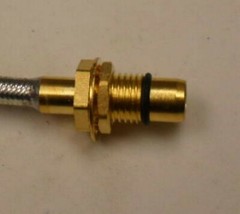 SMA Plug to SMB Jack Bulkhead – 24cm Semi-Rigid Formable Coax – Pasternack