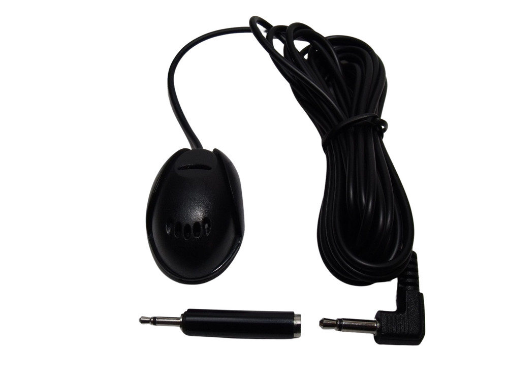 Car Microphone Mic Fits 3.5mm & 2.5mm Bluetooth Enabled Stereo Audio DVD GPS