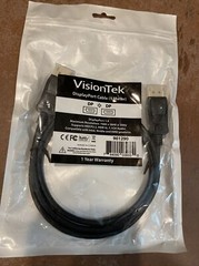 VisionTek 901290 A/V Cable-New DP-DP