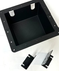 Universal Double Din Housing Radio Installation Dash Kit Marine Grade Golf Cart