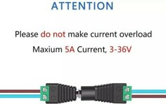 100Pcs 12V 5.5mm x 2.1mm DC Power Jack Connector 24V Socket for Security Camera