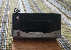 GE CD Player Clock Radio , Dual Wake. model-7-4801A