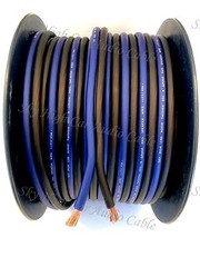 100 ft TRUE 8 Gauge AWG Sky High Car Audio Speaker Wire Car Home Audio w/ Spool