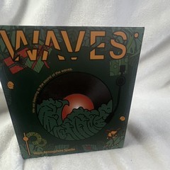 WAVES KW03 White Noise Bluetooth Speaker Ambient Light Alarm Clock, Dark Green