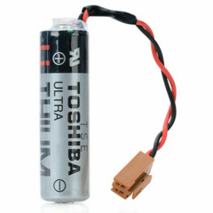 ❏ 15X ER6V 3.6V ER6VC119B ER6VC119A 2400mAh PLC Battery With Plug for TOSHIBA