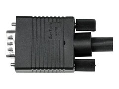 StarTech 6ft 1.8m SVGA VGA Video Monitor Cable HD15 D-Sub Male Black MXT101MMHQ
