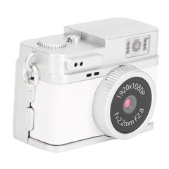 Keychain Digital Camera With Chain Necklace Flash Light 1080P HD Small Compact