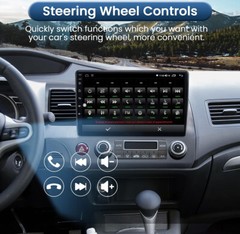 Android Car Stereo Radio for Honda Civic 2006-2011 GPS Navi WIFI Player W/Camera
