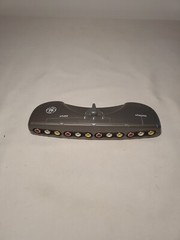 GE 3-Device Audio/Video AV Switch Component Video Stereo Audio Game 3 in 1 out