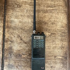 Vtg Icom IC-2AT Handheld Transceiver w/IC-BP4 Battery Pack-For Parts Or Repair