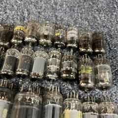 Vintage Vacuum Tube Lot Mixed Brands RCA GE Zenith Sylvania Untested 66+ Tubes