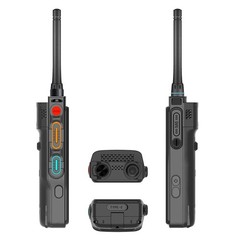 Anysecu P6 Android 9.0 4G Network Radio Zello RealPTT IP68 UHF DMR Digital Radio