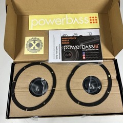 PowerBass XL-62SS 6.5″ Full Range Marine UTV ATV 120W Coaxial Speakers Pair NEW