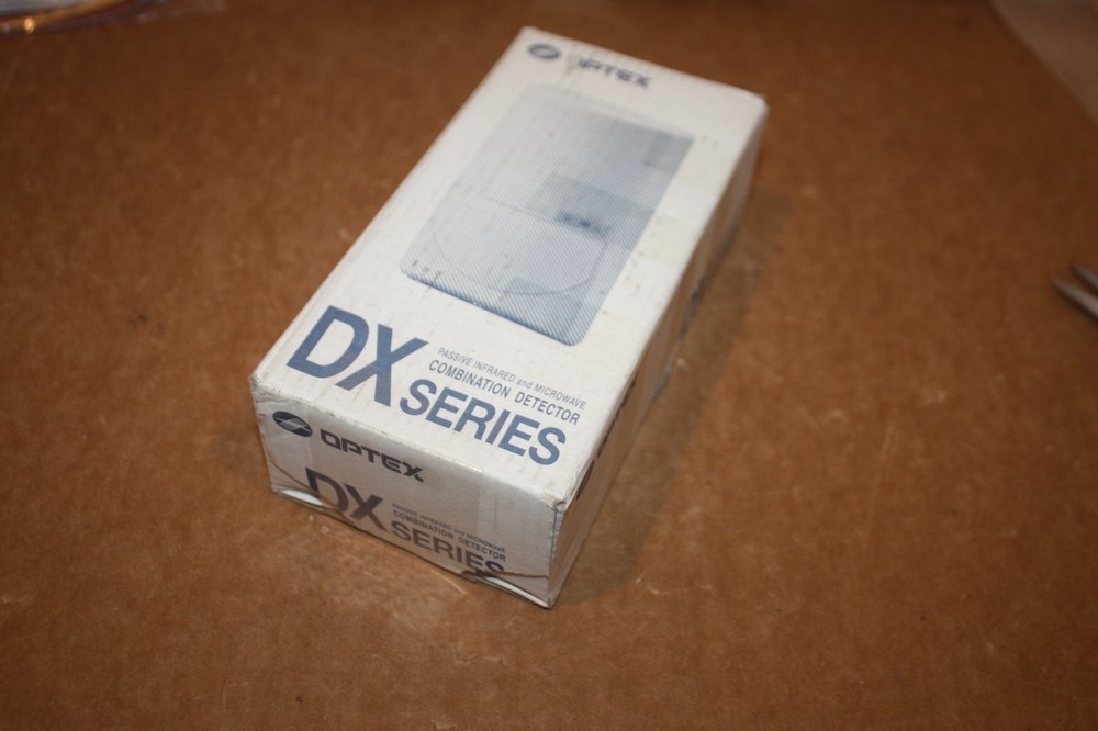 OPTEX DX-40 PASSIVE INFRARED & MICROWAVE COMBINATION DETECTOR, WIDE 40 FT