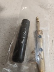 SWITCHCRAFT M642/5-1 .206″ 3/16″ MICROPHONE CONNECTOR PLUG FOR COLLINS DRAKE New