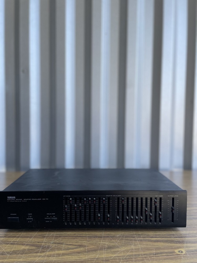 Yamaha Natural Sound Graphic Equalizer EQ-70 Made in Japan Tested/Works