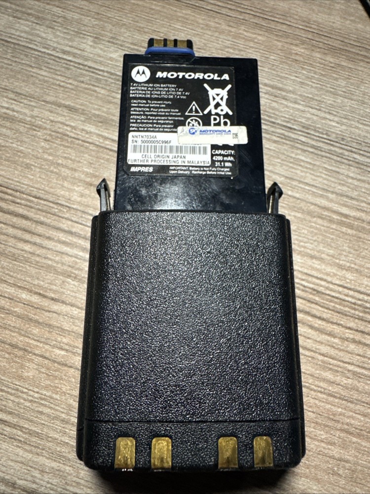 Motorola APX 8000 7000 6000 High Cap Battery NNTN7034A 4200 mAh Impres