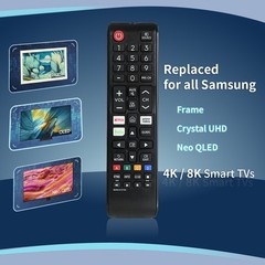 2 PK Universal TV Remote Control for All Samsung Smart TV LED LCD HDTV 3D Series