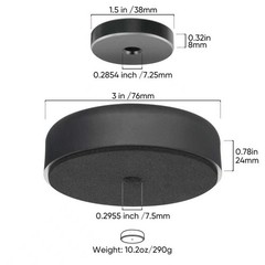 Turntable Record Weight Stabilizer with Aluminum 45 RPM Adapter and Low Profi…