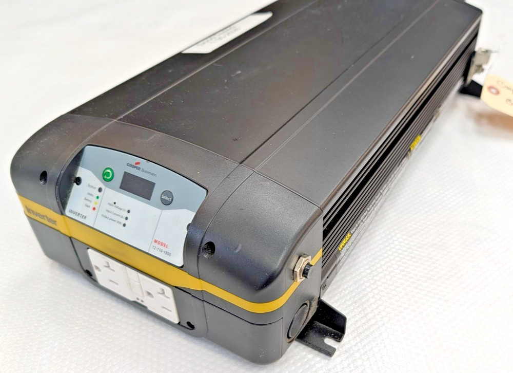 12-110-1800 COOPER BUSSMANN 2017 Power Inverter 1800 Watt 20Amp 12VDC to 120V AC
