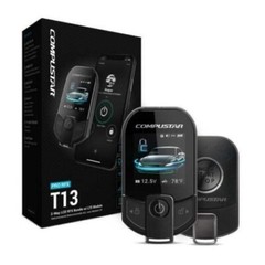 Compustar RFX-P2WT13-SF T13 Kit + FT-900AS MAX IT Remote Start Alarm + Blade-AL