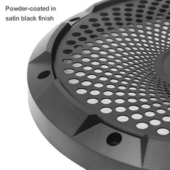 8Inch High Excursion Black Steel Mesh Subwoofer Grille