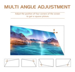 Mini Projector Support 1080P 4K 3D Movies Android 9.0 Wifi Theater Projector
