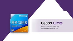 UGOOS UT8 PRO 8GB 64GB RK3568 Android 11 TV Box WIFI 6 1000M BT5.0 Set Top Box