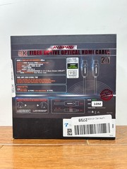 8K HDMI Ultra High Speed Latest 2.1b Certified Fiber Optic Cable CL2 Rated 33′
