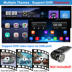 9inch Android 13 4+64GB Car Stereo Radio GPS WIFI Apple Carplay Double 2 Din BT