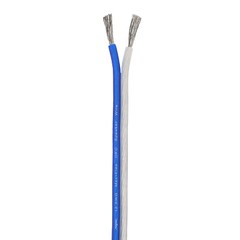 Skar Audio Elite 12 Gauge Oxygen-Free Copper Speaker Wire – 30 Feet (Blue/White)