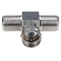 Coaxial Cable Splitter, TV Splitter 2 in 1 Out 2-Pack F Type RG6 Male to 2 F Fe