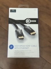 (2) 4-Foot HDMI Cable 24K Gold Plated HDMI Male to HDMI Male Braided Mesh