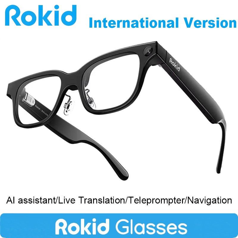 Rokid Glasses AI&AR Smart Glasses 12MP Cam 89 Langs Live Translation