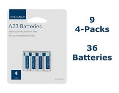 36 x Batteries New Insignia A23 23A Doorbell 12V Battery Pack 23AE GP23A MN21 23