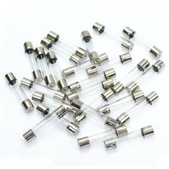 25pcs 15A Amp Quartz Glass Tube AGC Fuse Nickel Auto Car Fast Quick Below 6*30mm
