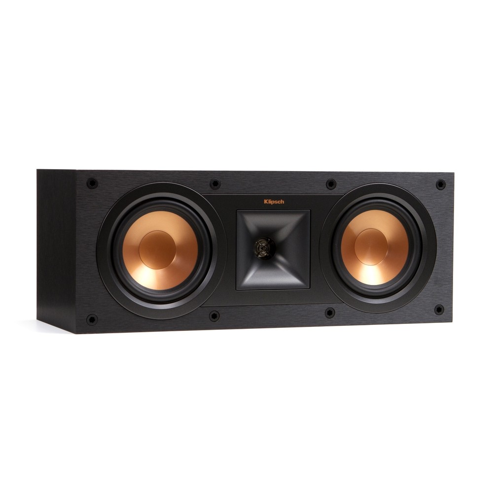 Klipsch R-25C Center Channel Speaker Ebony Finish