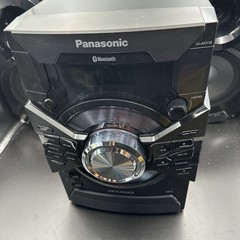 Panasonic SA-AKX18 Bluetooth CD Stereo System w/ Speakers AUX USB FM Radio READ