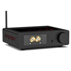Ampapa Q1 Bluetooth USB DAC w/ ESS9039+AK4493 Chip, XMOS XU316, VU Meters