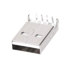 10PCS USB 2.0 Type A Male Socket Connector Jack Port, 4Pin DIP 90 Degree, Rep…