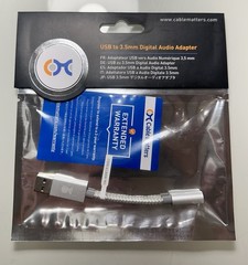 Cable Matters USB to 3.5 mm Digital Audio Adapter