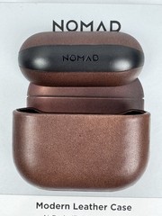 Nomad Horween Leather Case for AirPods 3rd Generation (Not Pro) – Rustic Brown