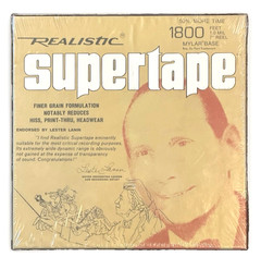 Realistic Supertape Reel – Reel Tape 1800 ft 7″ Reel 1.0 mil NOS Sealed Free S&H