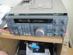 Kenwood TS-850S DISPLAY unit in Very Nice shape working fine-caps replaced