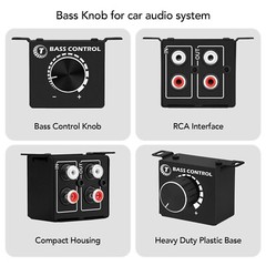Taramps Universal Bass knob Control Car Bass Controller Volume Regulator Knob
