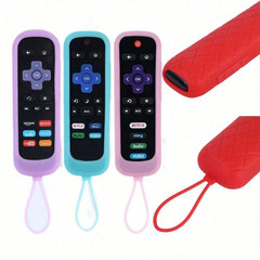 1Pc Silicone Protective Remote Control Cover For Roku TV Remote Holder Glow Case