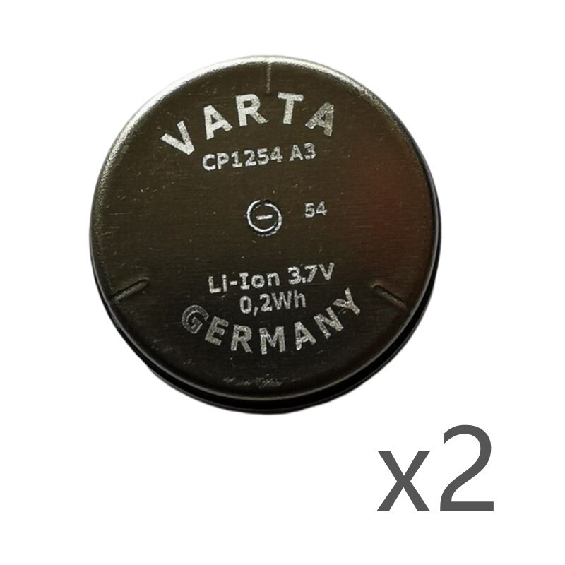 (2) VARTA CP1254 A3 3.7v Li-Ion Rechargeable Battery F SONY WF-1000XM3 WF1000XM3