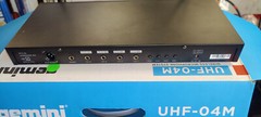 Gemini UHF-04M 4-Channel UHF Handheld Microphone Set w/Receiver. Demo Unit