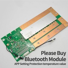 US – JBD 4S 12V/8S 24V 150A LiFePO4 Smart Battery BMS Board Balancer w/Bluetooth