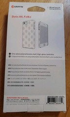 Griffin Clear Case w/White Dots For iPod Touch 5th Generation NEW